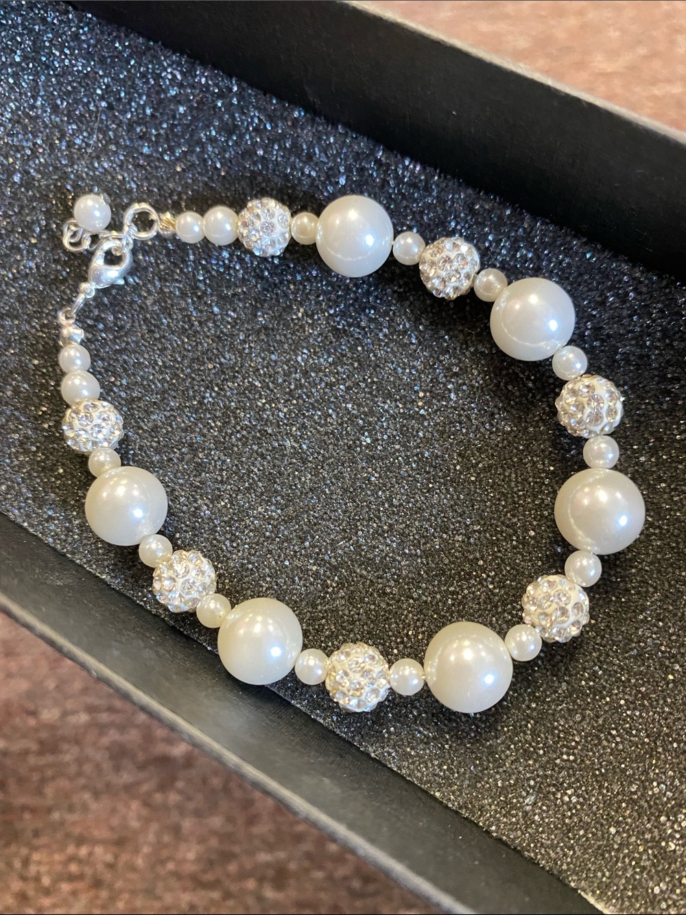 enVogue Pearl and Crystal Bridal Braclet - Ivory